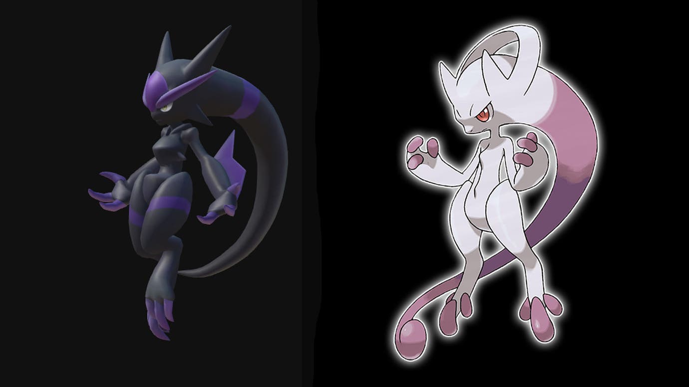 Pobrane dane z Palworld Dark Mutant i Pokémon Mega Mewtwo Y.